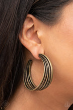 Load image into Gallery viewer, In Sync - Brass-Jewelry-Just Because Jewels, Paparazzi Accessories-Just Because Jewels