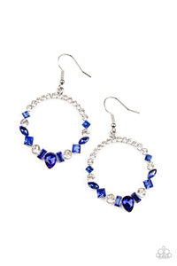 Revolutionary Refinement - Blue-Jewelry-Paparazzi Accessories, Just Because Jewels-Just Because Jewels