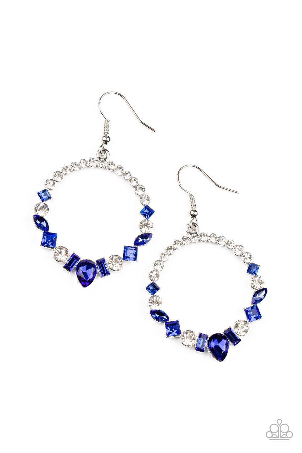 Revolutionary Refinement - Blue-Jewelry-Paparazzi Accessories, Just Because Jewels-Just Because Jewels
