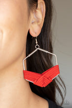 Load image into Gallery viewer, Suede Solstice - Red-Jewelry-Paparazzi Accessories, Just Because Jewels-Just Because Jewels