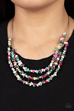 Load image into Gallery viewer, Placid Pebbles - Multi-Jewelry-Paparazzi Accessories-Just Because Jewels