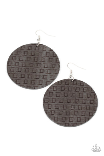WEAVE Me Out Of It - Silver-Jewelry-Paparazzi Accessories, Just Because Jewels-Just Because Jewels