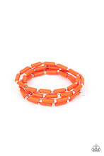 Load image into Gallery viewer, Radiantly Retro - Orange-Jewelry-Just Because Jewels, Paparazzi Accessories-Just Because Jewels