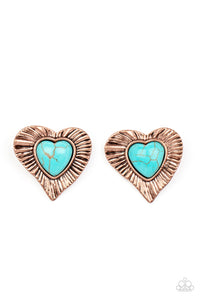 Rustic Romance - Copper-Jewelry-Paparazzi Accessories-Just Because Jewels
