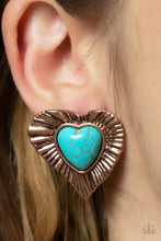 Load image into Gallery viewer, Rustic Romance - Copper-Jewelry-Paparazzi Accessories-Just Because Jewels