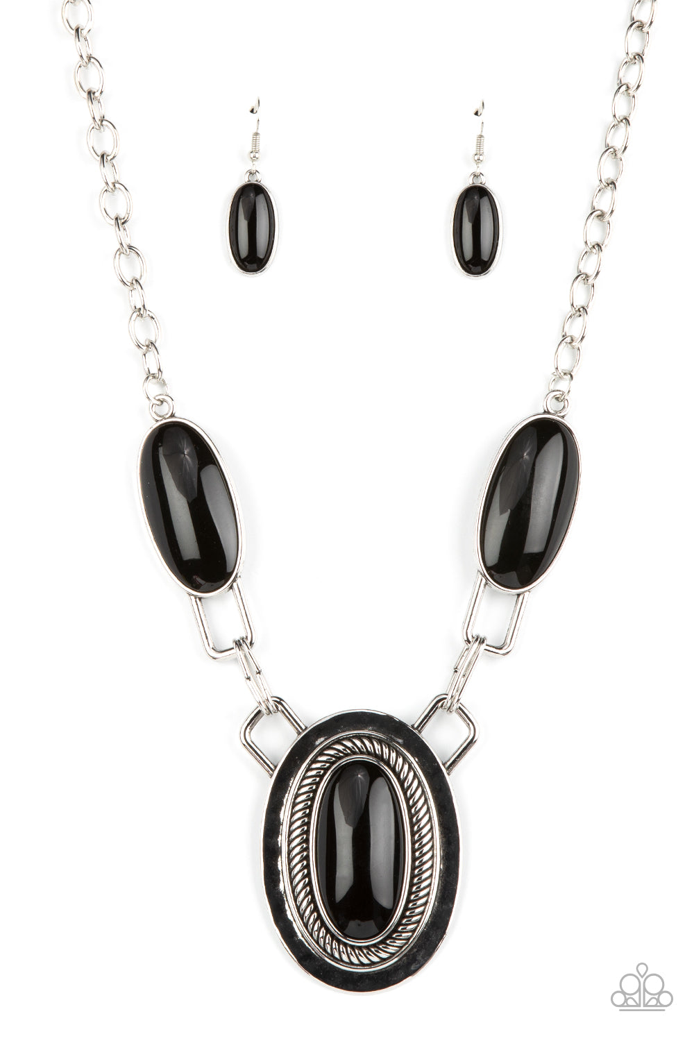 Count to TENACIOUS - Black-Jewelry-Just Because Jewels, Paparazzi Accessories-Just Because Jewels