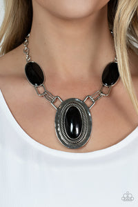 Count to TENACIOUS - Black-Jewelry-Just Because Jewels, Paparazzi Accessories-Just Because Jewels