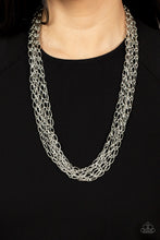 Load image into Gallery viewer, Dynamite Dynamo - Silver-Jewelry-Just Because Jewels, Paparazzi Accessories-Just Because Jewels