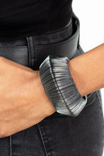 Load image into Gallery viewer, Wild About Wire - Black-Jewelry-Paparazzi Accessories, Just Because Jewels-Just Because Jewels