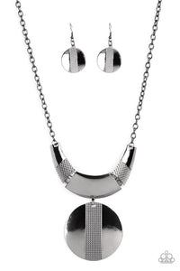 Metallic Enchantress - Black-Jewelry-Paparazzi Accessories, Just Because Jewels-Just Because Jewels