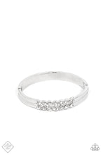 Load image into Gallery viewer, Doubled Down Dazzle - White-Jewelry-Just Because Jewels, Paparazzi Accessories-Just Because Jewels