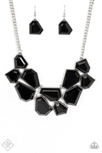 Load image into Gallery viewer, Double-DEFACED - Black-Jewelry-Just Because Jewels, Paparazzi Accessories-Just Because Jewels