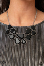 Load image into Gallery viewer, Double-DEFACED - Black-Jewelry-Just Because Jewels, Paparazzi Accessories-Just Because Jewels