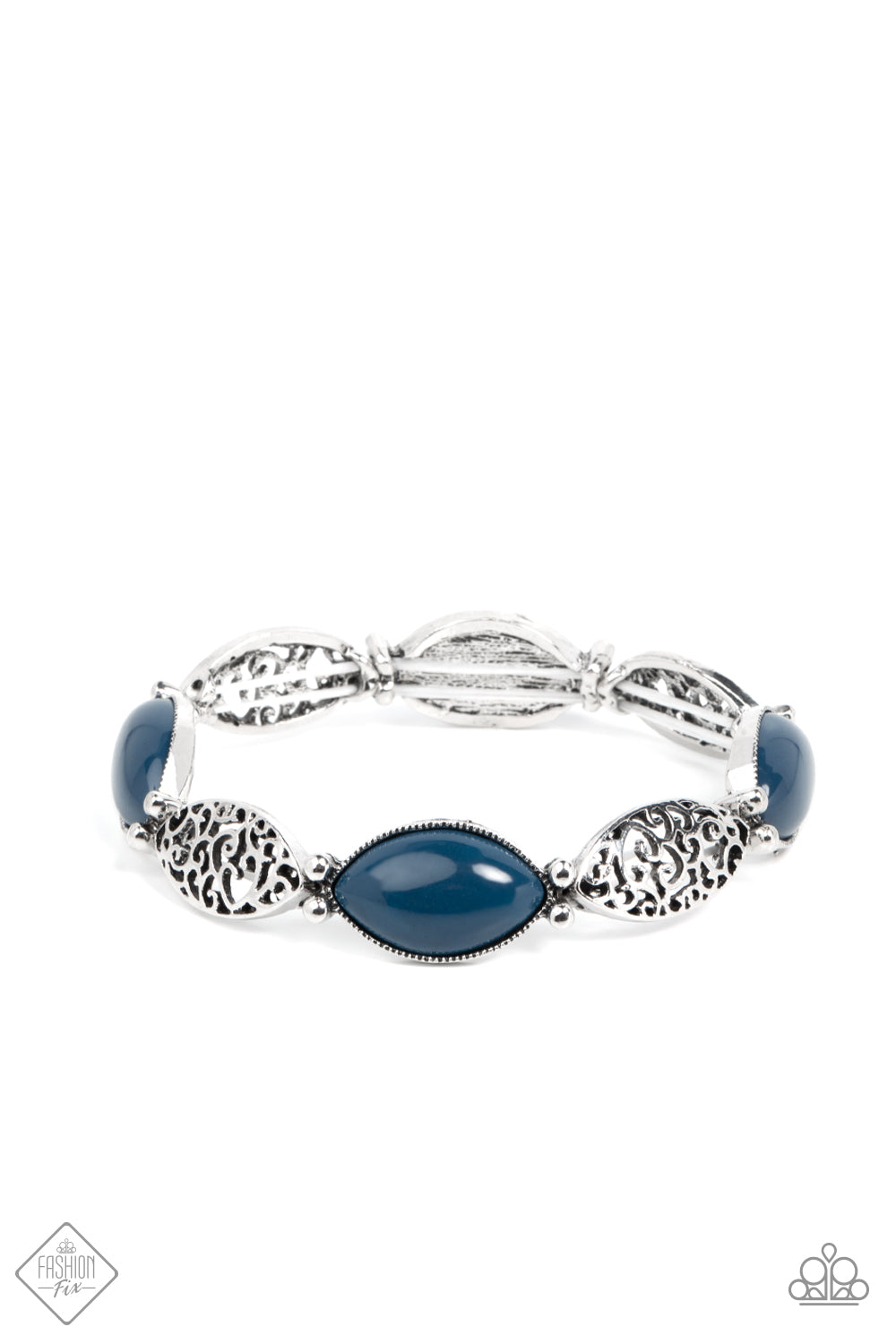 Garden Rendezvous - Blue-Jewelry-Just Because Jewels, Paparazzi Accessories-Just Because Jewels