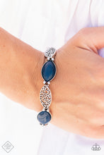 Load image into Gallery viewer, Garden Rendezvous - Blue-Jewelry-Just Because Jewels, Paparazzi Accessories-Just Because Jewels