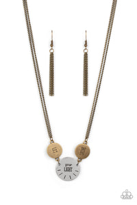 Shine Your Light - Brass-Jewelry-Just Because Jewels, Paparazzi Accessories-Just Because Jewels