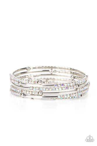 Camera Shy Simmer - Multi-Jewelry-Just Because Jewels, Paparazzi Accessories-Just Because Jewels