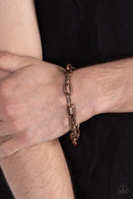 Load image into Gallery viewer, Industrial Infantry - Copper-Jewelry-Just Because Jewels, Paparazzi Accessories-Just Because Jewels