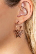 Load image into Gallery viewer, Butterfly Freestyle - Copper-Jewelry-Just Because Jewels, Paparazzi Accessories-Just Because Jewels