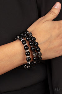 Poshly Packing - Black-Jewelry-Paparazzi Accessories, Just Because Jewels-Just Because Jewels