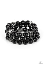 Load image into Gallery viewer, Poshly Packing - Black-Jewelry-Paparazzi Accessories, Just Because Jewels-Just Because Jewels