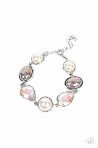 Nostalgically Nautical - Silver-Jewelry-Just Because Jewels, Paparazzi Accessories-Just Because Jewels