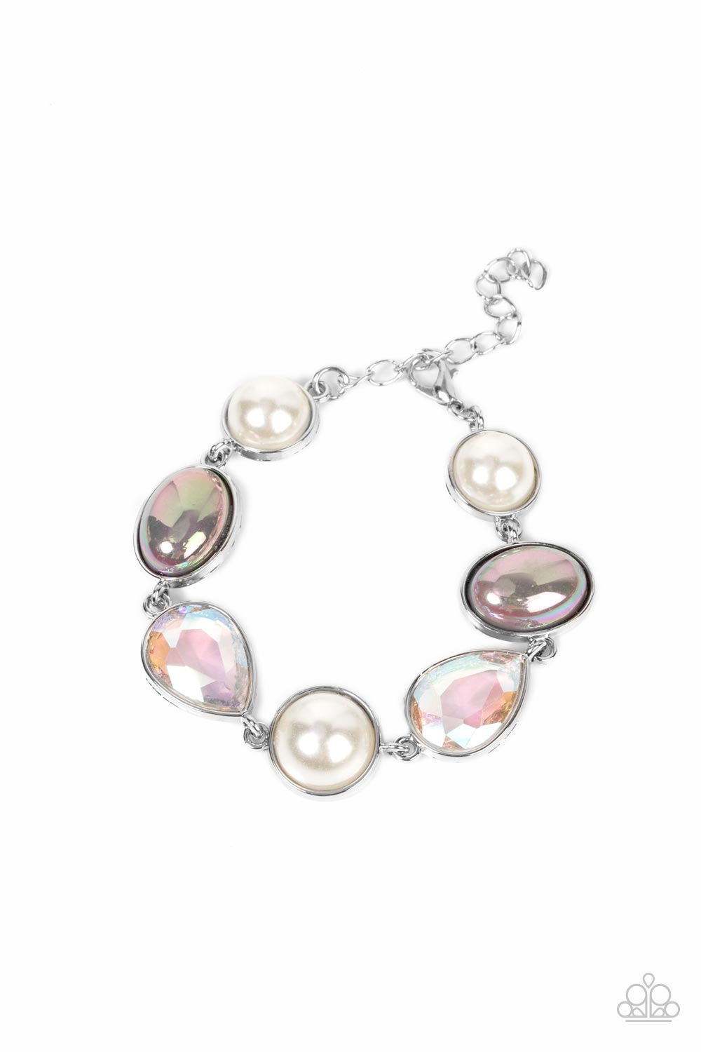 Nostalgically Nautical - Silver-Jewelry-Just Because Jewels, Paparazzi Accessories-Just Because Jewels