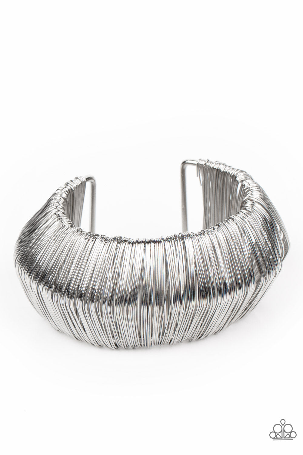 Wild About Wire - Silver-Jewelry-Paparazzi Accessories, Just Because Jewels-Just Because Jewels