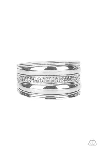 Egyptian Essence - Silver-Jewelry-Paparazzi Accessories, Just Because Jewels-Just Because Jewels