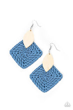 Load image into Gallery viewer, Sabbatical WEAVE - Blue-Jewelry-Paparazzi Accessories, Just Because Jewels-Just Because Jewels