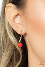 Load image into Gallery viewer, All Across the GLOBETROTTER - Red-Jewelry-Paparazzi Accessories, Just Because Jewels-Just Because Jewels