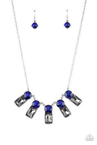 Celestial Royal - Blue-Jewelry-Just Because Jewels, Paparazzi Accessories-Just Because Jewels