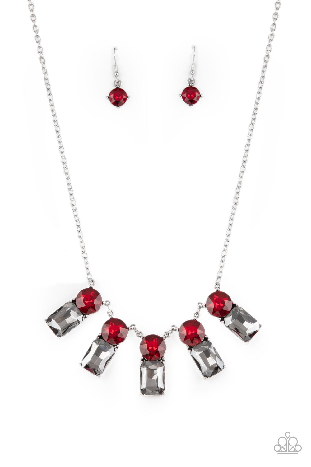 Celestial Royal - Red-Jewelry-Just Because Jewels, Paparazzi Accessories-Just Because Jewels