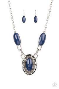 Count to TENACIOUS - Blue-Jewelry-Just Because Jewels, Paparazzi Accessories-Just Because Jewels