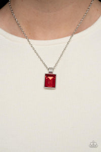 Understated Dazzle - Red-Jewelry-Paparazzi Accessories-Just Because Jewels