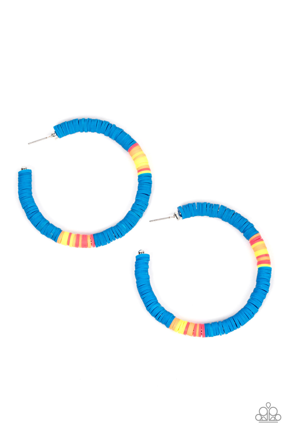 Colorfully Contagious - Blue-Jewelry-Just Because Jewels, Paparazzi Accessories-Just Because Jewels