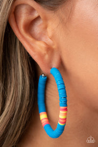 Colorfully Contagious - Blue-Jewelry-Just Because Jewels, Paparazzi Accessories-Just Because Jewels