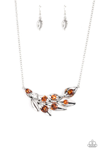 Enviable Elegance - Brown-Jewelry-Just Because Jewels, Paparazzi Accessories-Just Because Jewels