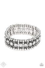 Load image into Gallery viewer, Ritzy Reboot - White-Jewelry-Just Because Jewels, Paparazzi Accessories-Just Because Jewels