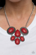 Load image into Gallery viewer, All-Natural Nostalgia - Red-Jewelry-Paparazzi Accessories, Just Because Jewels-Just Because Jewels
