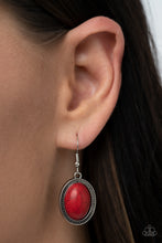 Load image into Gallery viewer, All-Natural Nostalgia - Red-Jewelry-Paparazzi Accessories, Just Because Jewels-Just Because Jewels