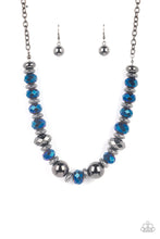 Load image into Gallery viewer, Interstellar Influencer - Blue-Jewelry-Paparazzi Accessories, Just Because Jewels-Just Because Jewels