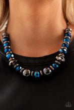 Load image into Gallery viewer, Interstellar Influencer - Blue-Jewelry-Paparazzi Accessories, Just Because Jewels-Just Because Jewels
