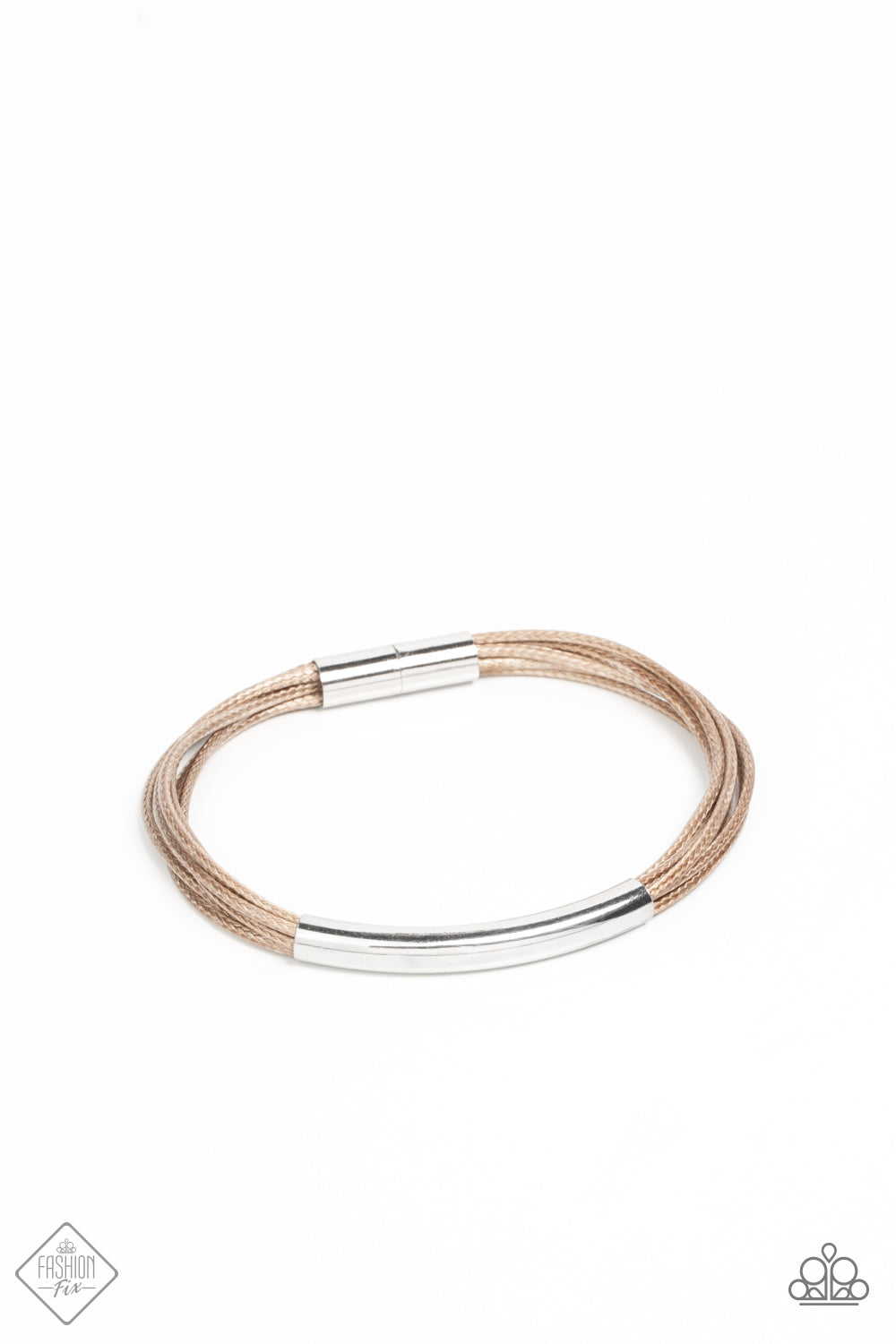 Modern Harmony - Brown-Jewelry-Just Because Jewels, Paparazzi Accessories-Just Because Jewels