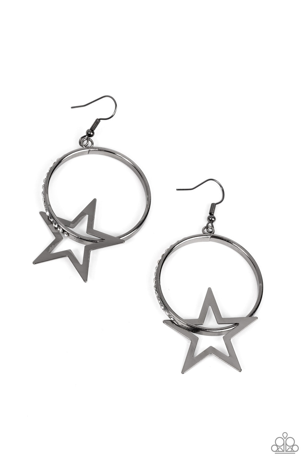 Superstar Showcase - Black-Jewelry-Paparazzi Accessories, Just Because Jewels-Just Because Jewels