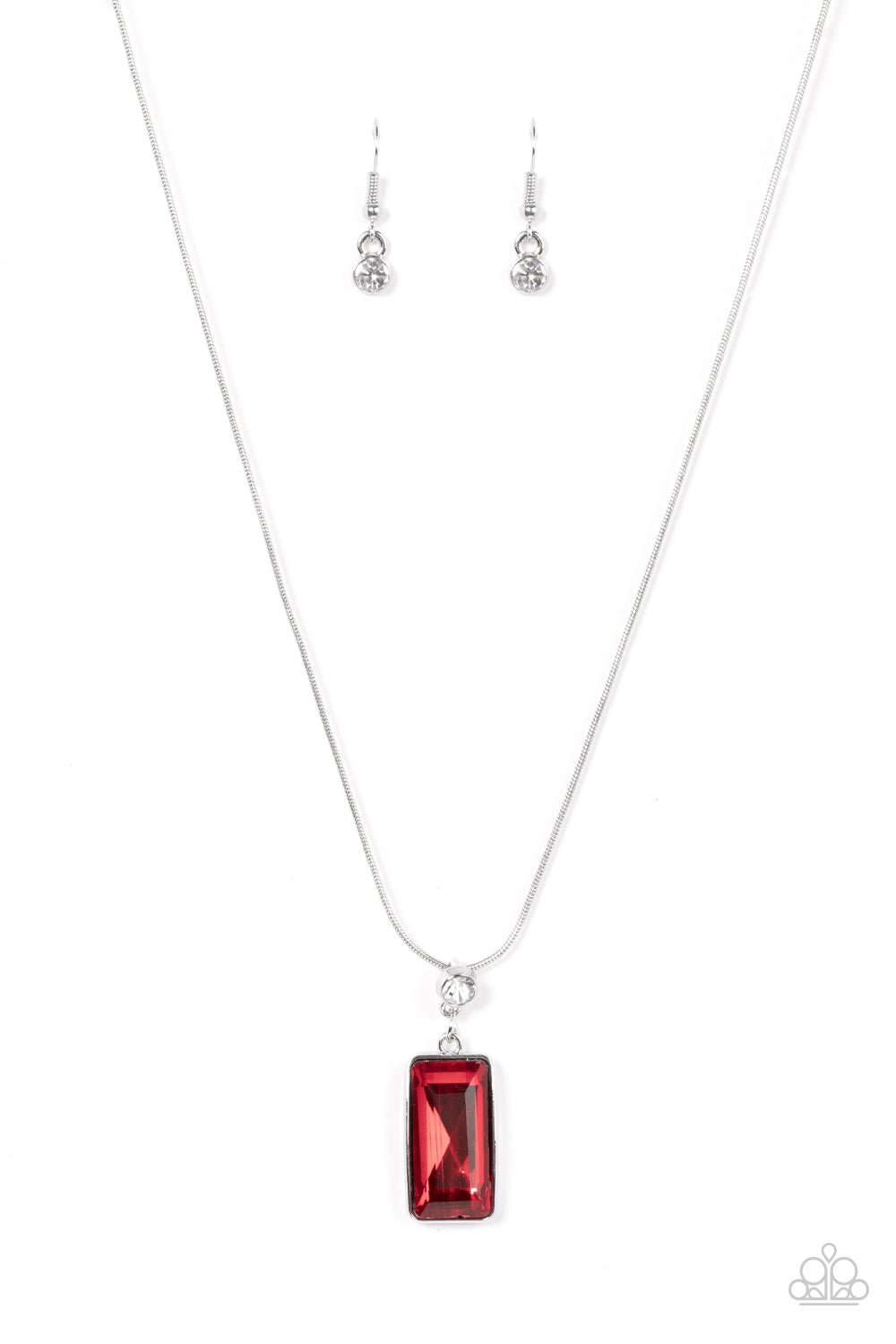 Cosmic Curator - Red-Jewelry-Paparazzi Accessories, Just Because Jewels-Just Because Jewels
