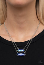 Load image into Gallery viewer, Double Bubble Burst - Blue-Jewelry-Paparazzi Accessories-Just Because Jewels