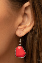 Load image into Gallery viewer, Double-DEFACED - Red-Jewelry-Paparazzi Accessories, Just Because Jewels-Just Because Jewels