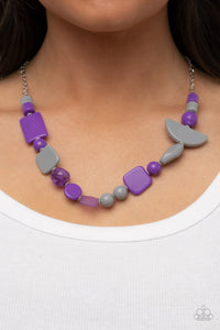 Tranquil Trendsetter - Purple-Jewelry-Just Because Jewels, Paparazzi Accessories-Just Because Jewels