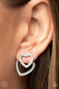Ever Enamored - White-Jewelry-Just Because Jewels, Paparazzi Accessories-Just Because Jewels
